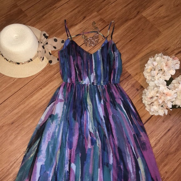 Dresses & Skirts - JACK maxi pattern dress NWOT